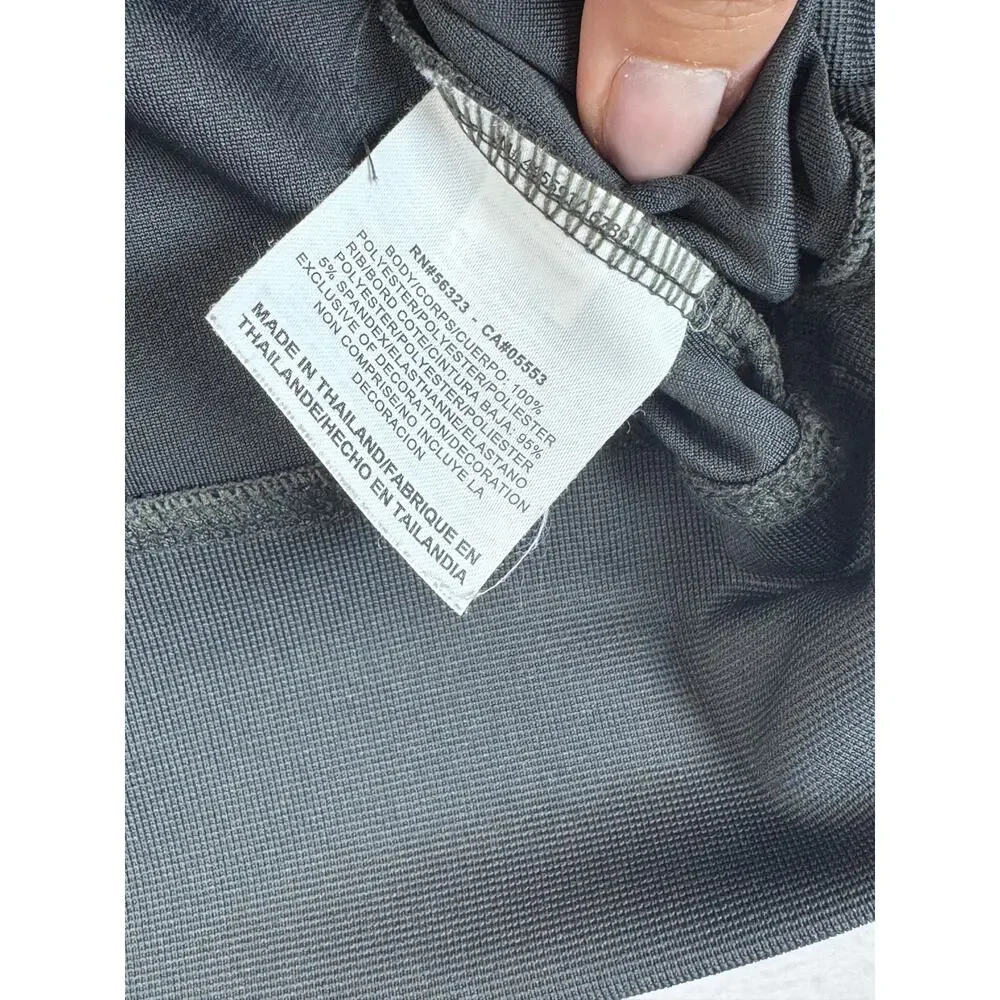 Nike Dri-FIT Women’s Medium Gray Blue Quarter Zip Pullover Track Sweatshirt Top